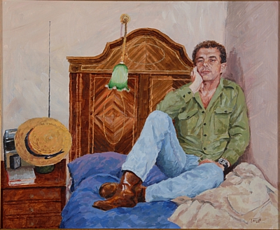 Portrait of Chris by Simon Taylor